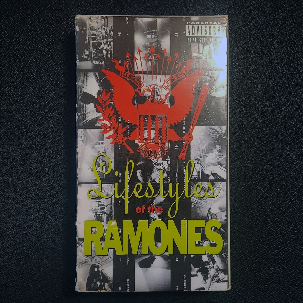 Vintage 90s Lifestyles Of The Ramones VHS Video